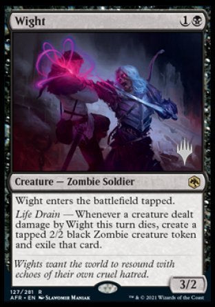 Wight (Promo Pack) [Dungeons & Dragons: Adventures in the Forgotten Realms Promos] | Game Master's Emporium (The New GME)