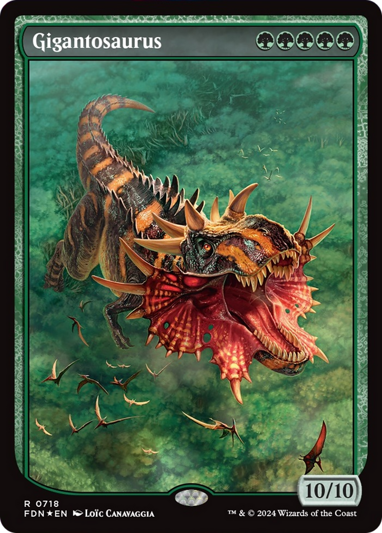 Gigantosaurus (Full Art) [Foundations] | Game Master's Emporium (The New GME)