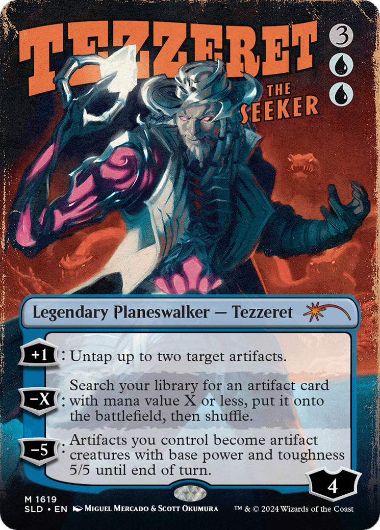 Tezzeret the Seeker (1619) [Secret Lair Drop Series] | Game Master's Emporium (The New GME)