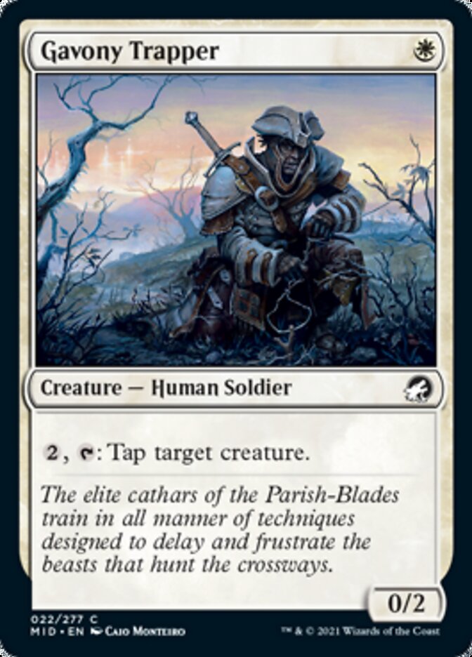 Gavony Trapper [Innistrad: Midnight Hunt] | Game Master's Emporium (The New GME)