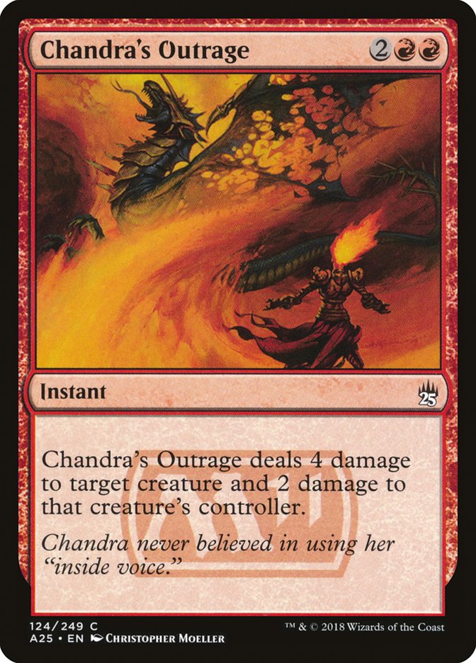Chandra's Outrage [Masters 25] | Game Master's Emporium (The New GME)