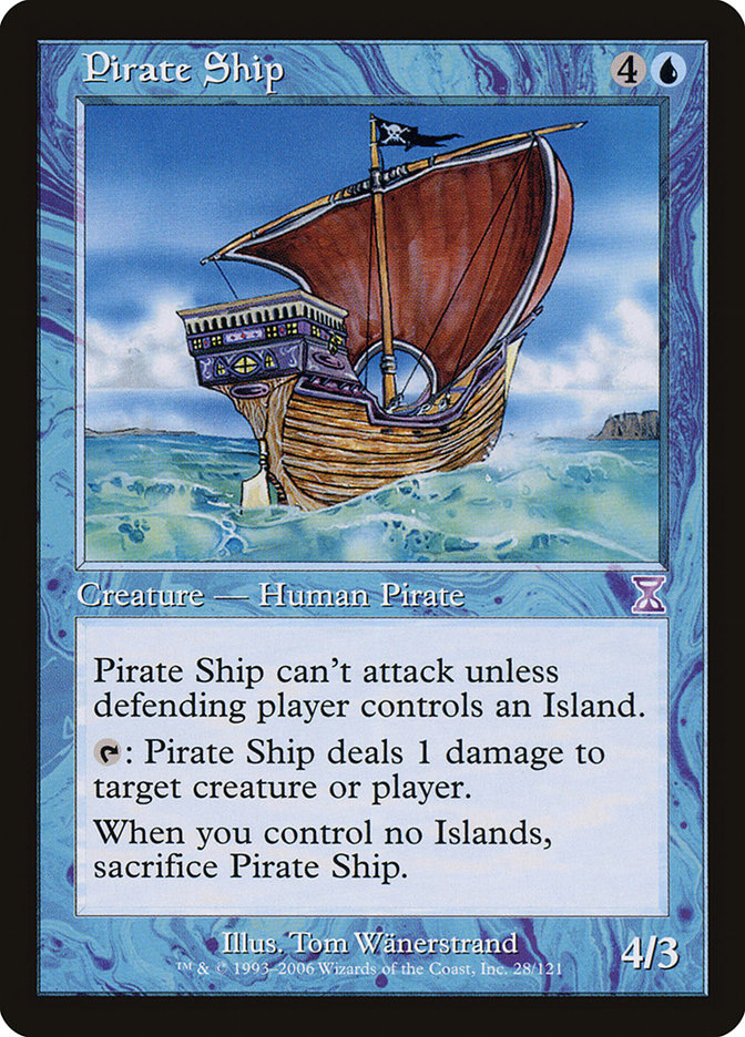 Pirate Ship [Time Spiral Timeshifted] | Game Master's Emporium (The New GME)