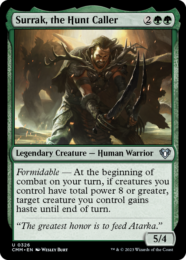 Surrak, the Hunt Caller [Commander Masters] | Game Master's Emporium (The New GME)