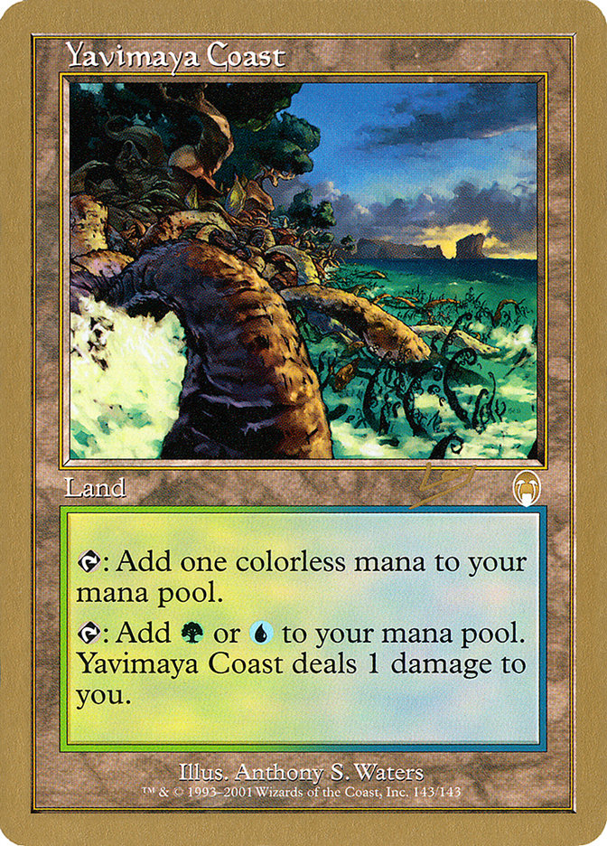 Yavimaya Coast (Raphael Levy) [World Championship Decks 2002] | Game Master's Emporium (The New GME)