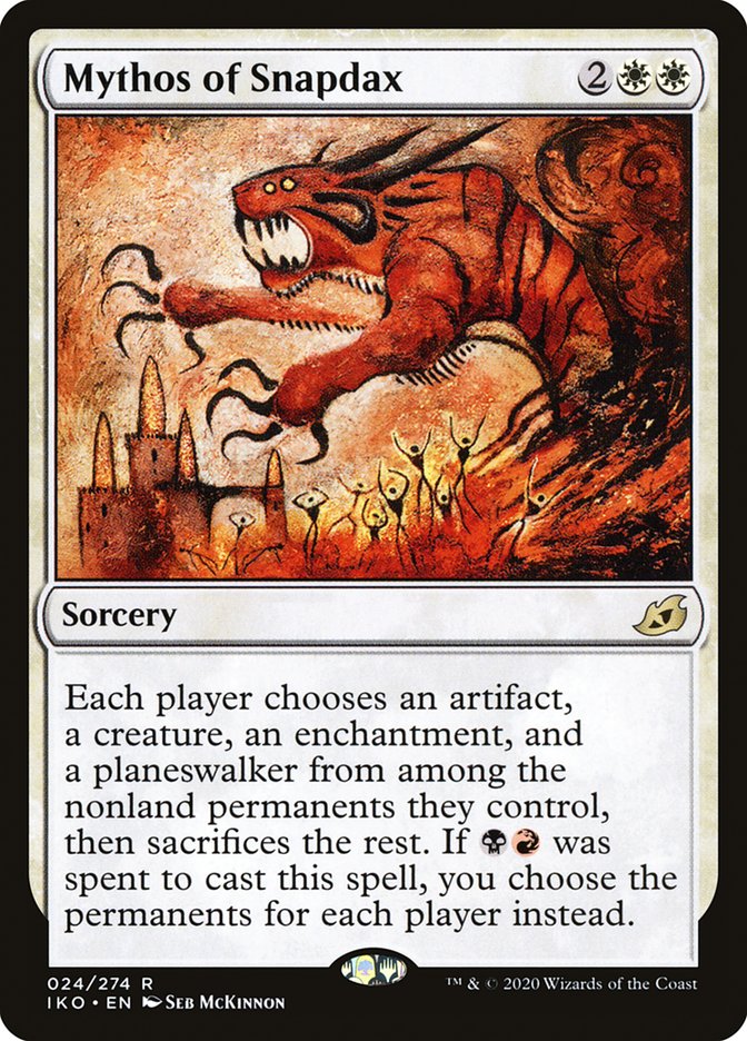 Mythos of Snapdax [Ikoria: Lair of Behemoths] | Game Master's Emporium (The New GME)
