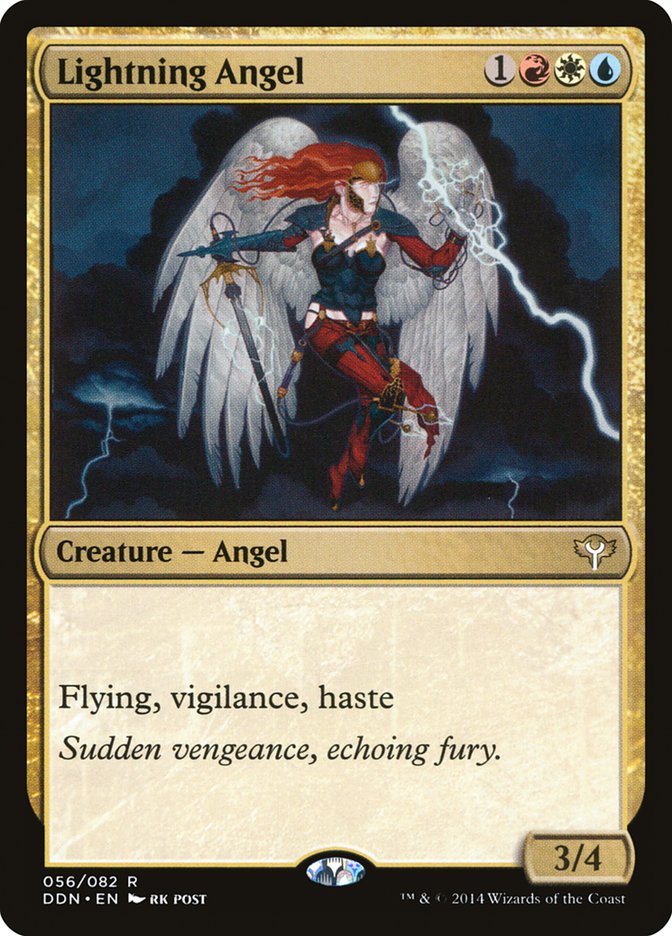 Lightning Angel [Duel Decks: Speed vs. Cunning] | Game Master's Emporium (The New GME)