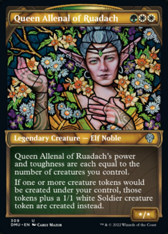 Queen Allenal of Ruadach (Showcase) [Dominaria United] | Game Master's Emporium (The New GME)