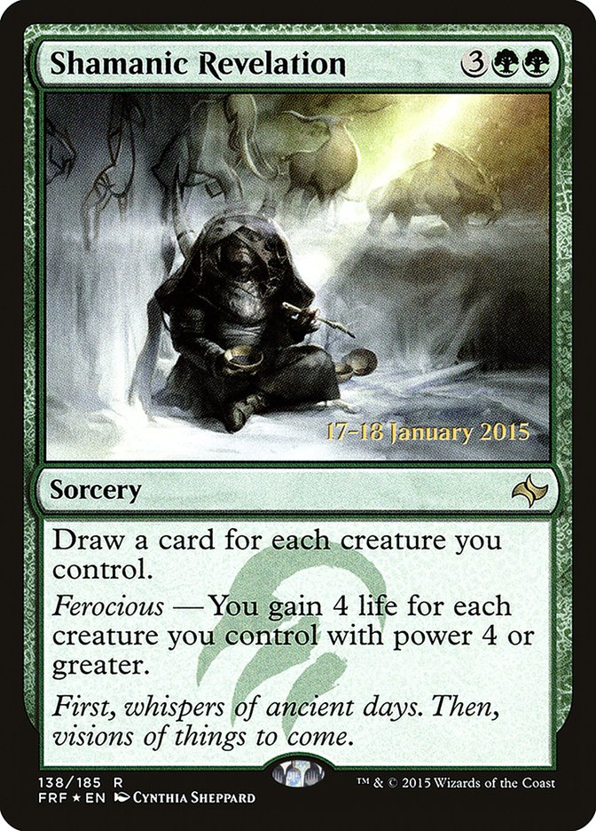 Shamanic Revelation [Fate Reforged Prerelease Promos] | Game Master's Emporium (The New GME)