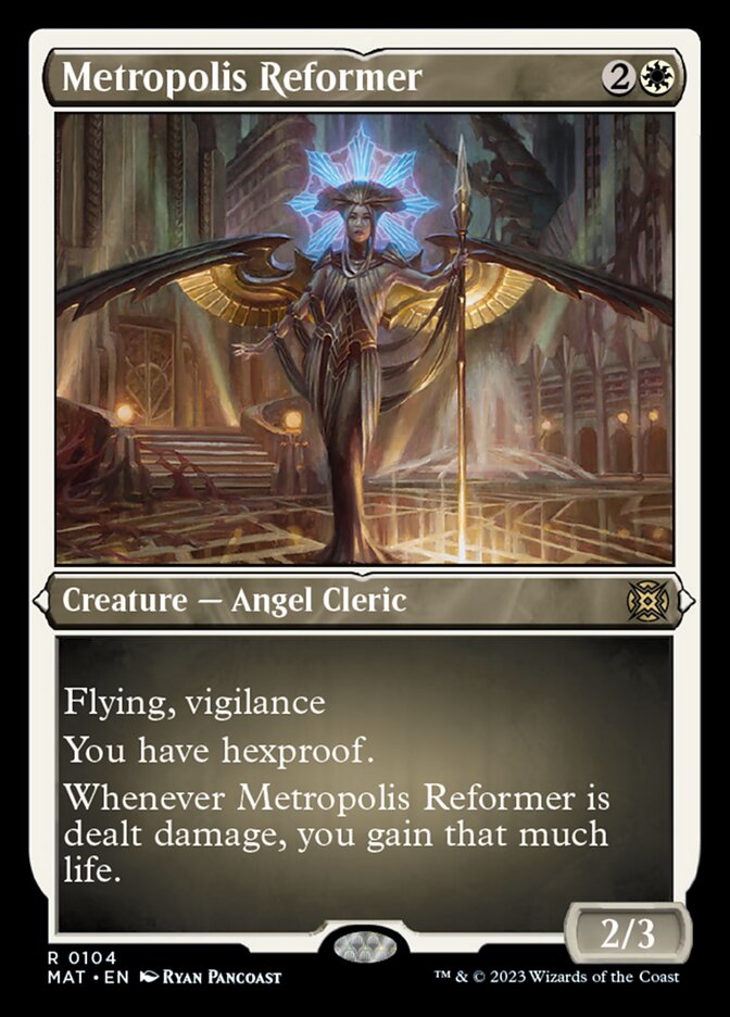Metropolis Reformer (Foil Etched) [March of the Machine: The Aftermath] | Game Master's Emporium (The New GME)