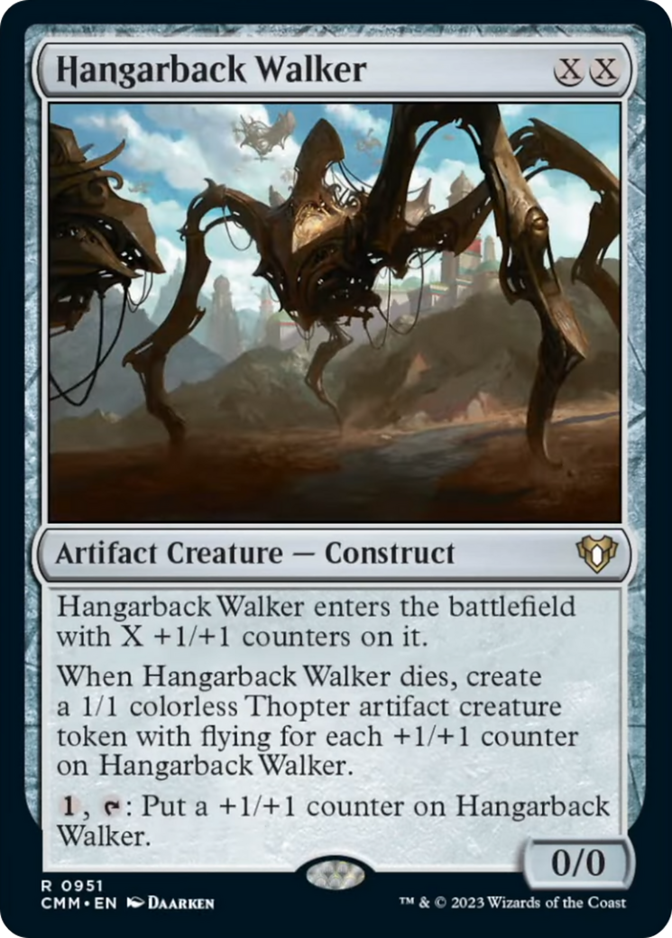 Hangarback Walker [Commander Masters] | Game Master's Emporium (The New GME)