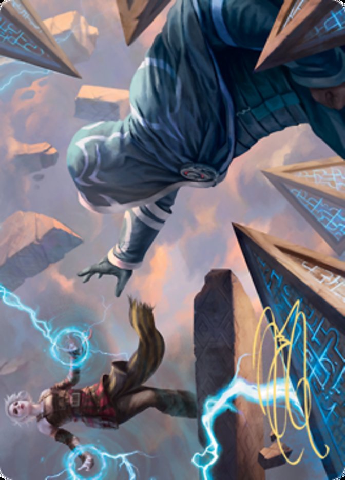 Nahiri's Binding // Nahiri's Binding Art Card [Zendikar Rising Art Series] | Game Master's Emporium (The New GME)