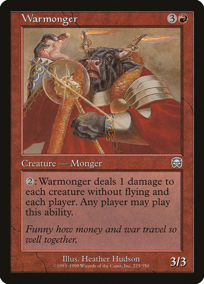 Warmonger [Mercadian Masques] | Game Master's Emporium (The New GME)