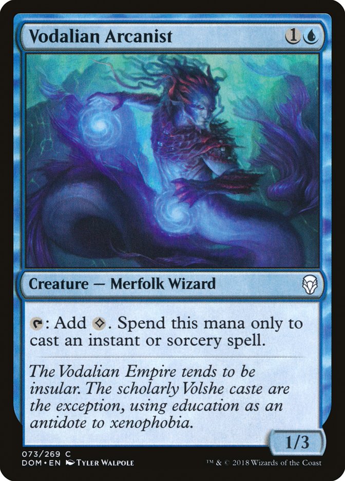 Vodalian Arcanist [Dominaria] | Game Master's Emporium (The New GME)