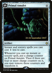 Primal Amulet // Primal Wellspring [Ixalan Prerelease Promos] | Game Master's Emporium (The New GME)