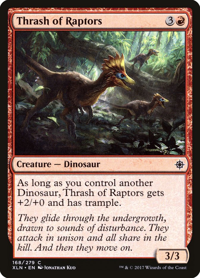 Thrash of Raptors [Ixalan] | Game Master's Emporium (The New GME)