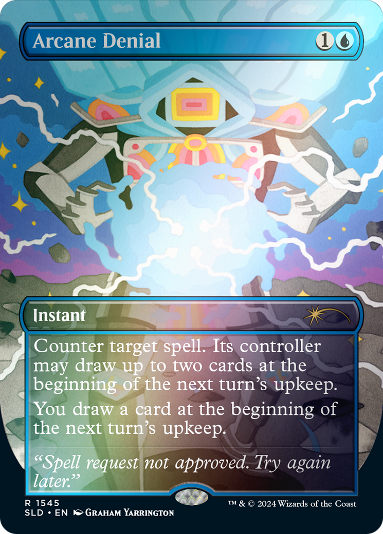 Arcane Denial (Surge Foil) [Marvel Super Heroes Commander] | Game Master's Emporium (The New GME)