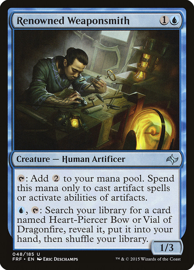 Renowned Weaponsmith [Fate Reforged] | Game Master's Emporium (The New GME)