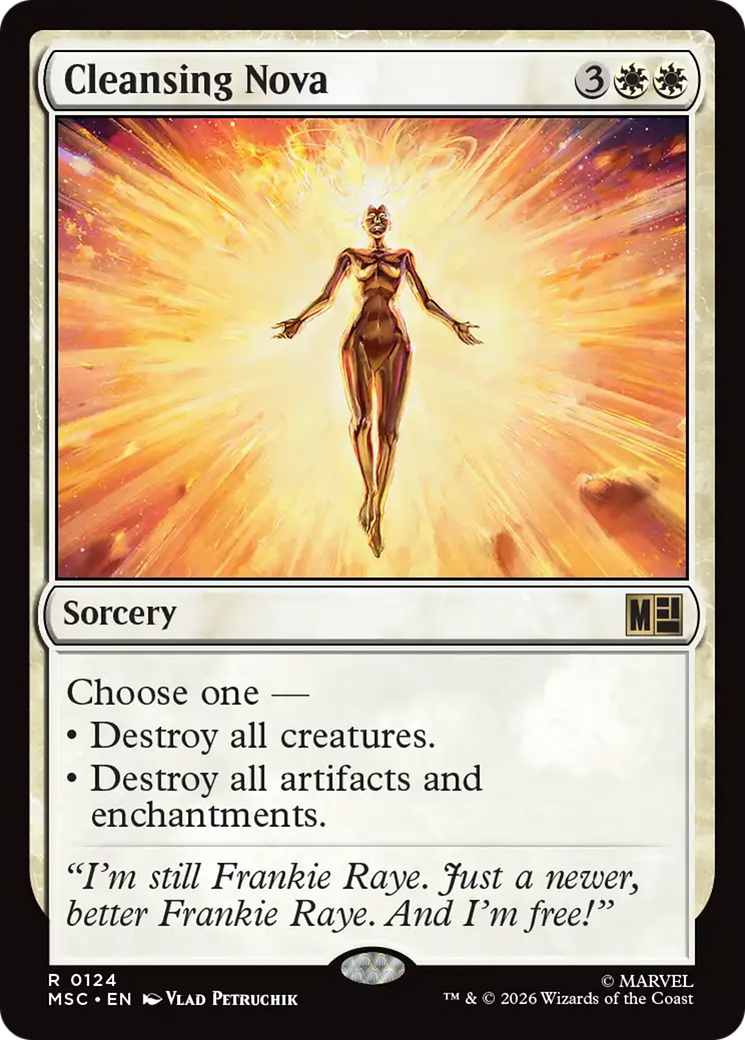 Cleansing Nova [Marvel Super Heroes Commander] | Game Master's Emporium (The New GME)