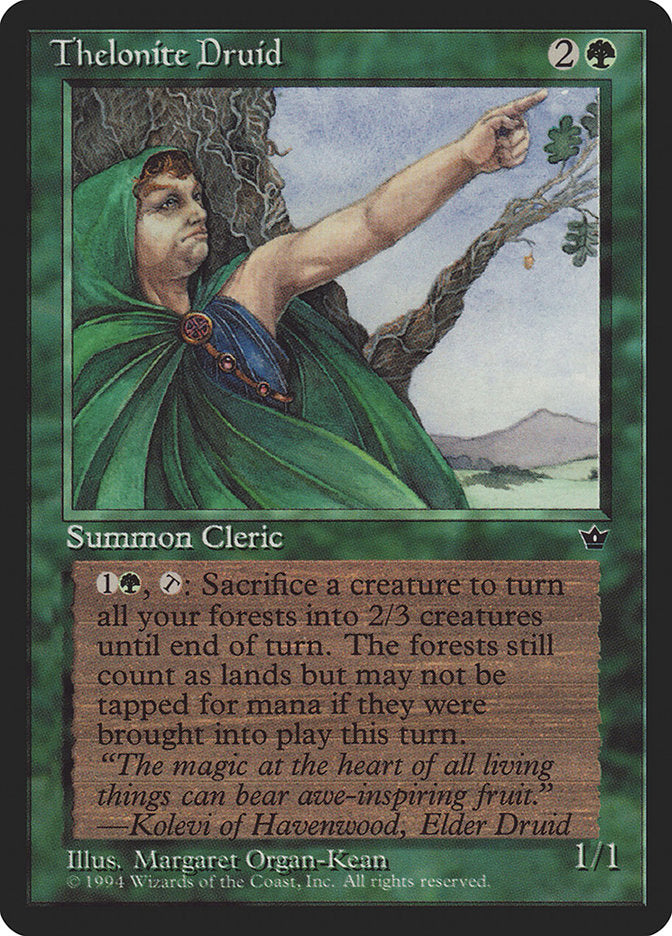 Thelonite Druid [Fallen Empires] | Game Master's Emporium (The New GME)
