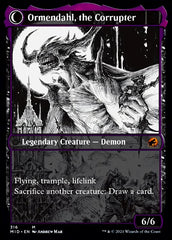 Jerren, Corrupted Bishop // Ormendahl, the Corrupted (Showcase Eternal Night) [Innistrad: Midnight Hunt] | Game Master's Emporium (The New GME)