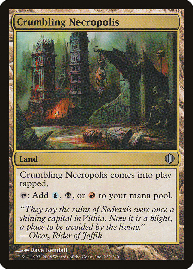 Crumbling Necropolis [Shards of Alara] | Game Master's Emporium (The New GME)