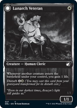 Lunarch Veteran // Luminous Phantom [Innistrad: Double Feature] | Game Master's Emporium (The New GME)