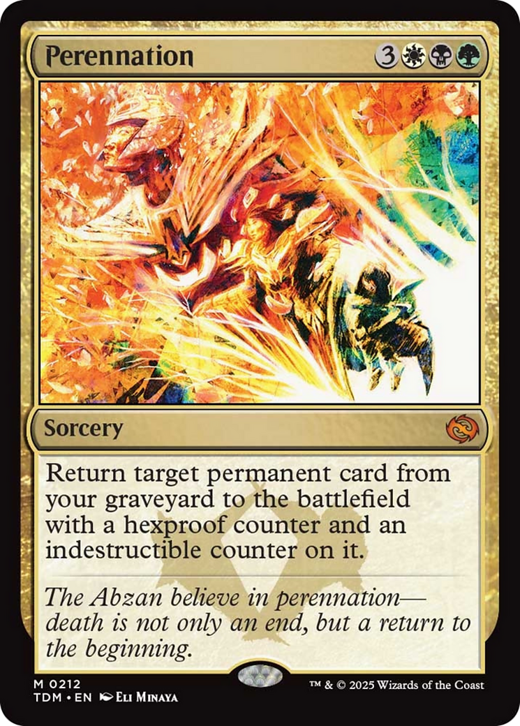 Perennation [Tarkir: Dragonstorm] | Game Master's Emporium (The New GME)