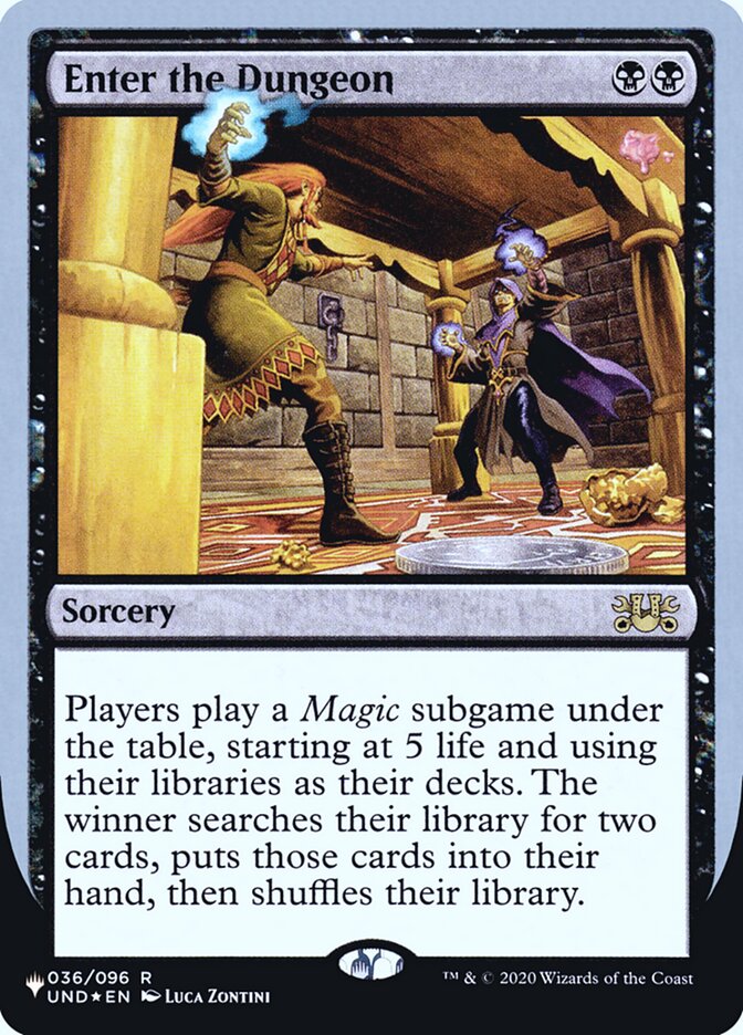 Enter the Dungeon (Unfinity Foil Edition) [The List] | Game Master's Emporium (The New GME)
