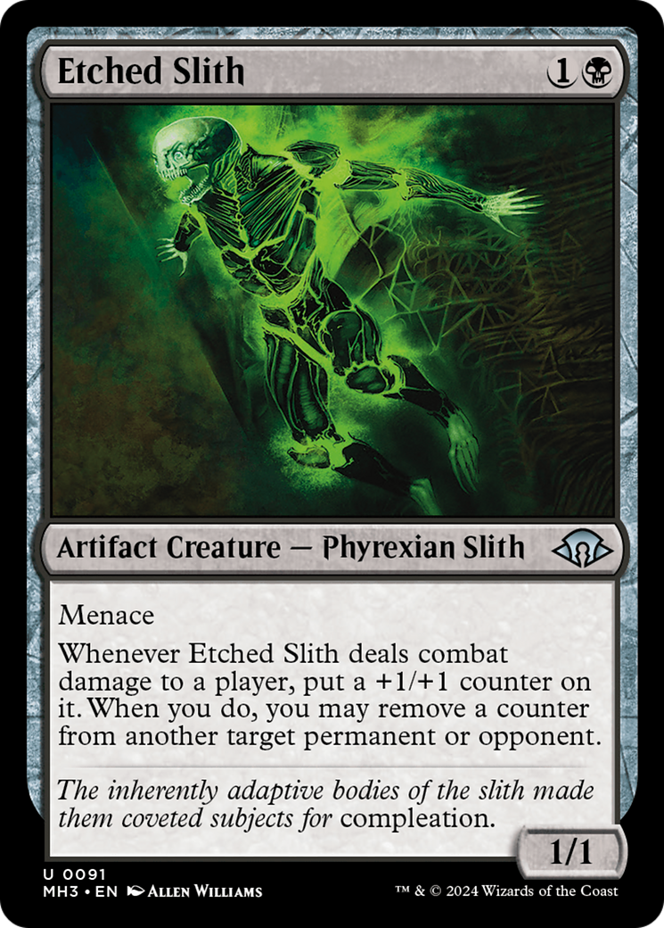 Etched Slith [Modern Horizons 3] | Game Master's Emporium (The New GME)