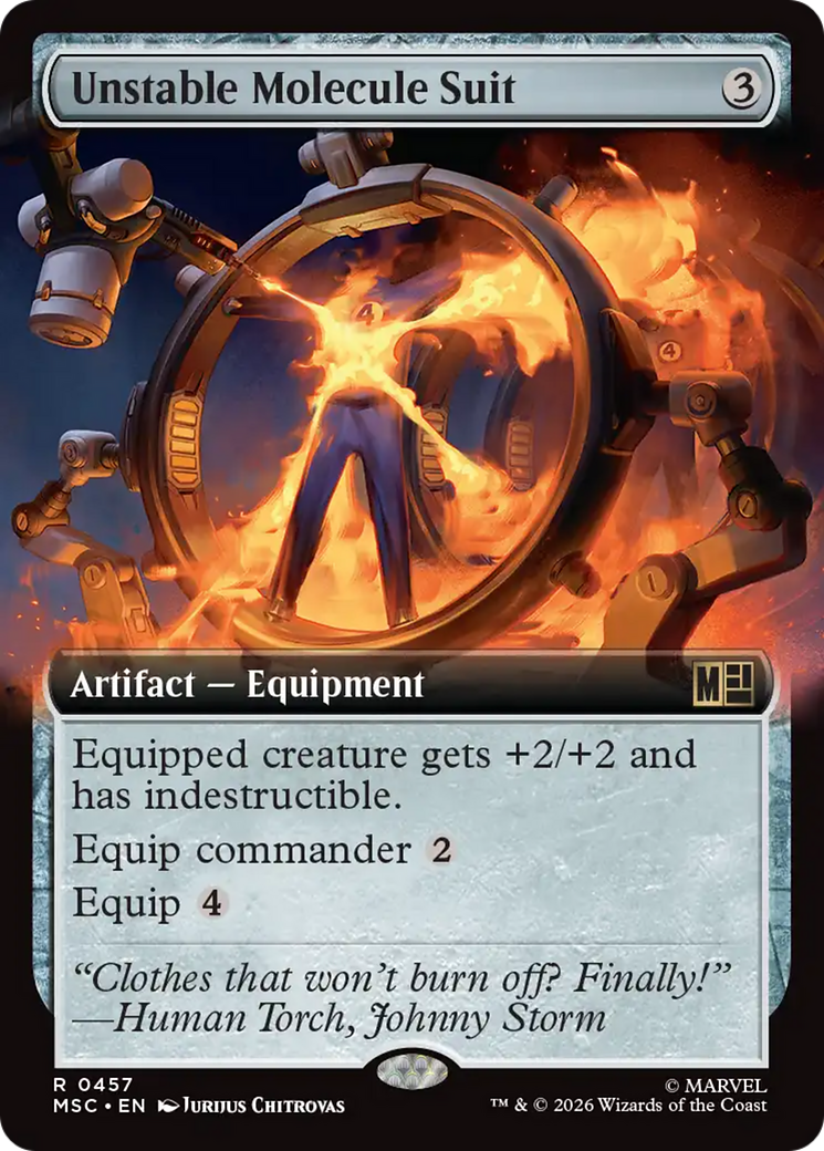 Unstable Molecule Suit (Extended Art) [Marvel Super Heroes Commander] | Game Master's Emporium (The New GME)