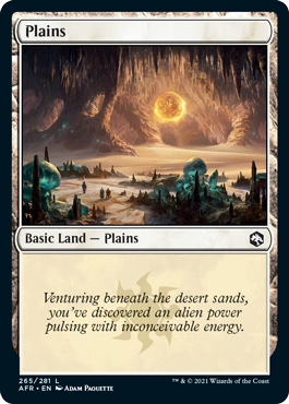Plains (265) [Dungeons & Dragons: Adventures in the Forgotten Realms] | Game Master's Emporium (The New GME)