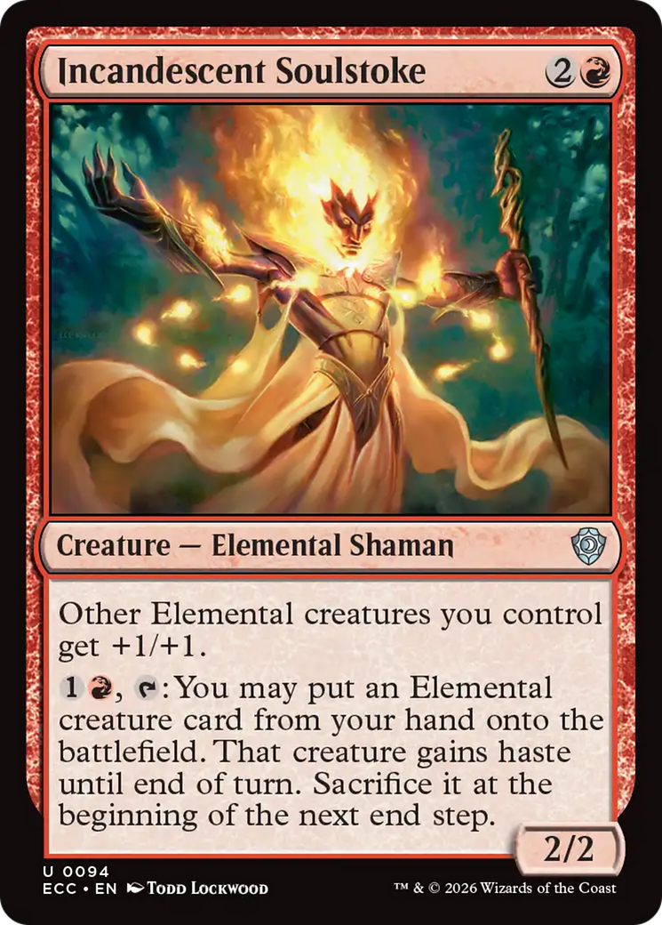 Incandescent Soulstoke [Lorwyn Eclipsed Commander] | Game Master's Emporium (The New GME)