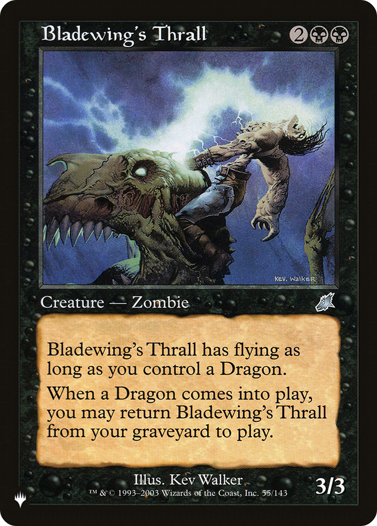 Bladewing's Thrall [The List] | Game Master's Emporium (The New GME)