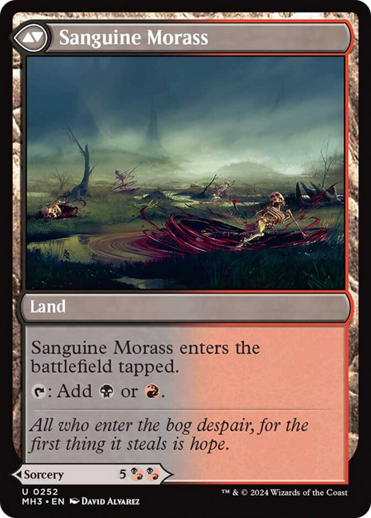 Bloodsoaked Insight // Sanguine Morass [Modern Horizons 3] | Game Master's Emporium (The New GME)