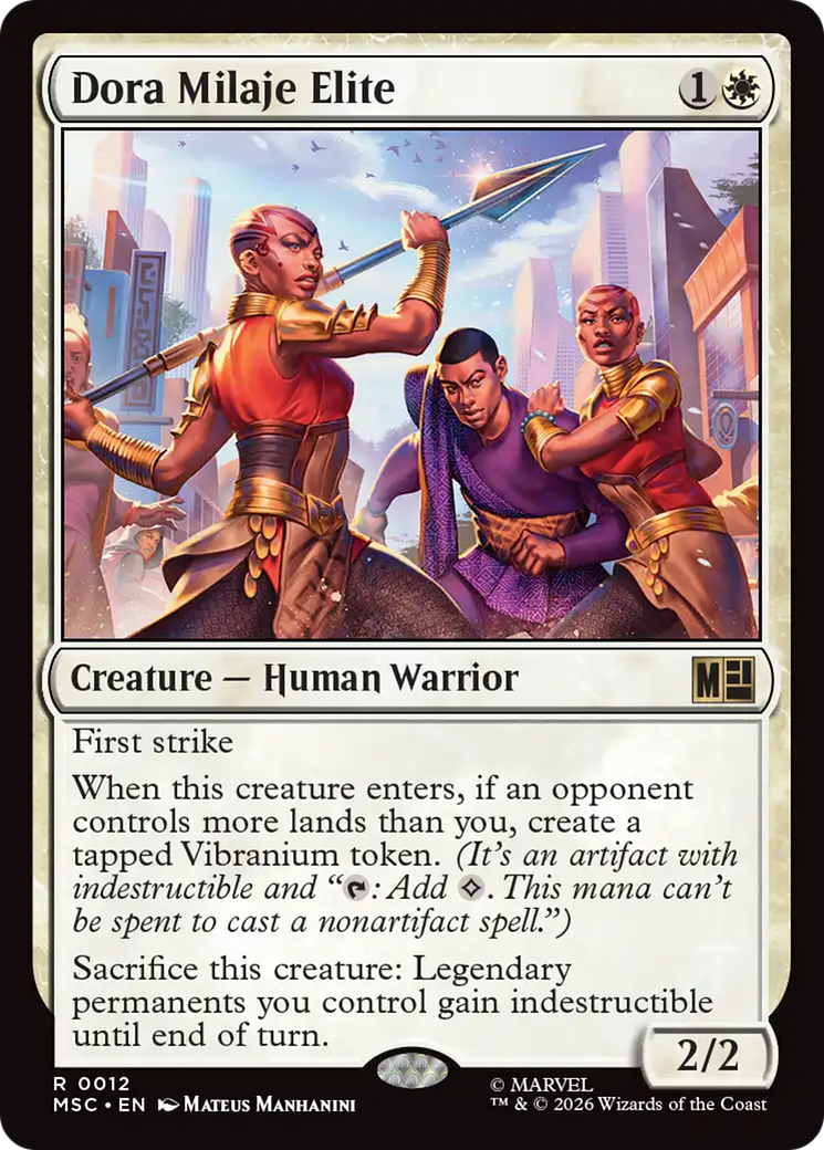 Dora Milaje Elite [Marvel Super Heroes Commander] | Game Master's Emporium (The New GME)