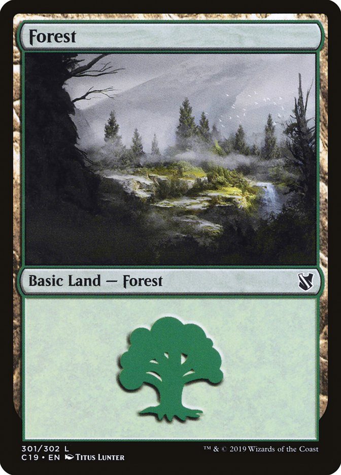 Forest (301) [Commander 2019] | Game Master's Emporium (The New GME)