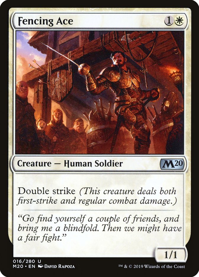 Fencing Ace [Core Set 2020] | Game Master's Emporium (The New GME)
