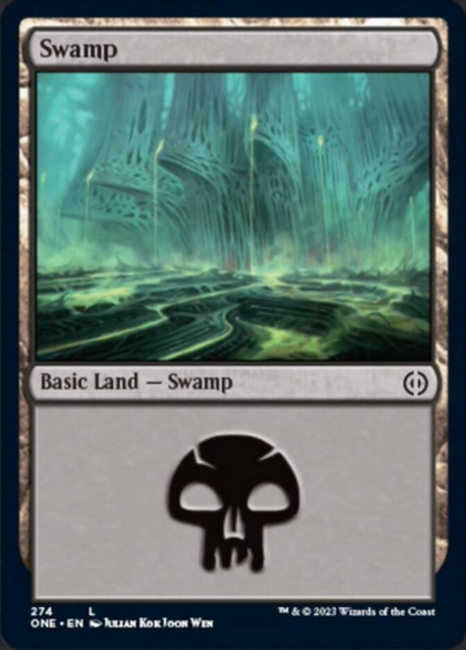 Swamp (274) [Phyrexia: All Will Be One] | Game Master's Emporium (The New GME)