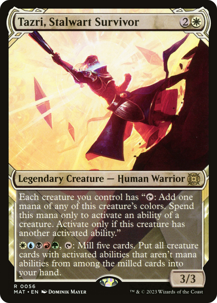 Tazri, Stalwart Survivor (Showcase) [March of the Machine: The Aftermath] | Game Master's Emporium (The New GME)