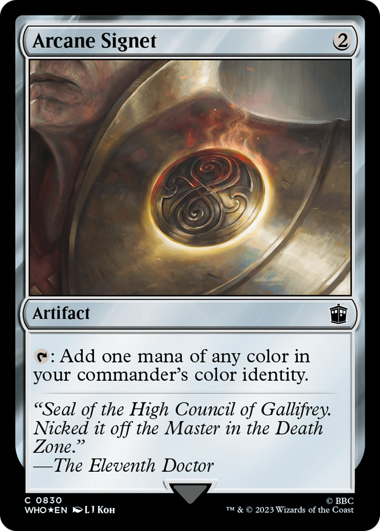 Arcane Signet (Surge Foil) [Doctor Who] | Game Master's Emporium (The New GME)