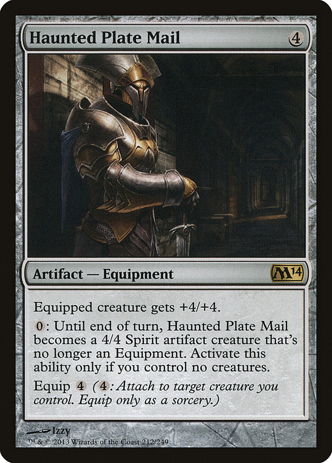 Haunted Plate Mail [Magic 2014] | Game Master's Emporium (The New GME)