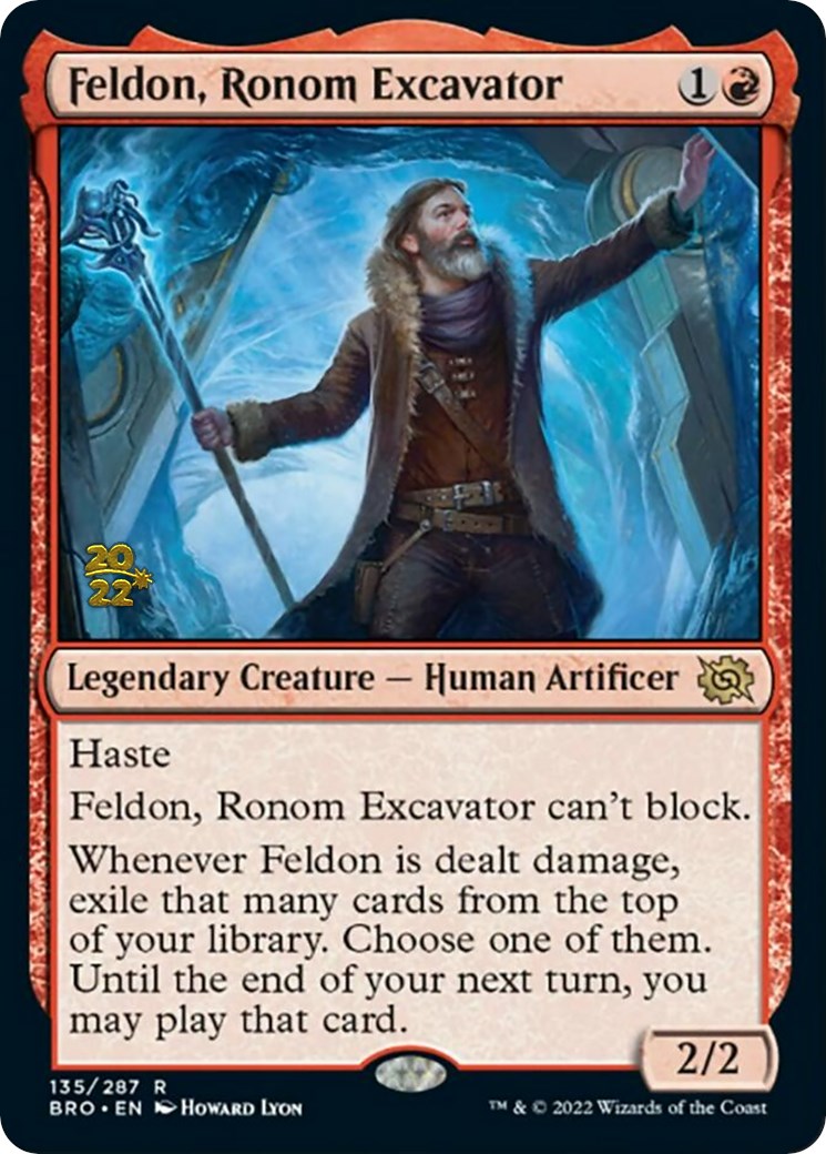 Feldon, Ronom Excavator [The Brothers' War Prerelease Promos] | Game Master's Emporium (The New GME)