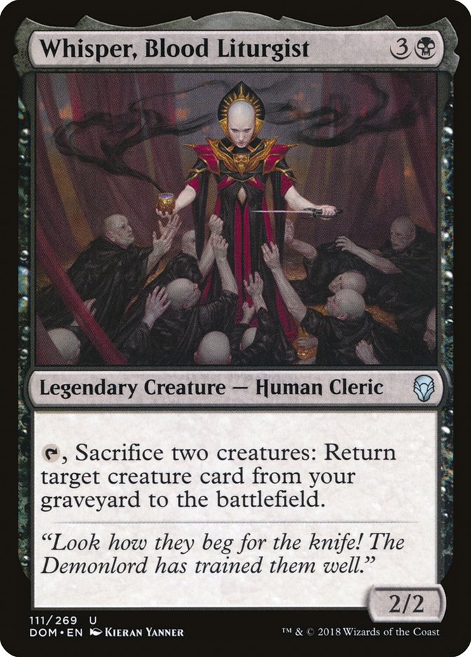 Whisper, Blood Liturgist [Dominaria] | Game Master's Emporium (The New GME)
