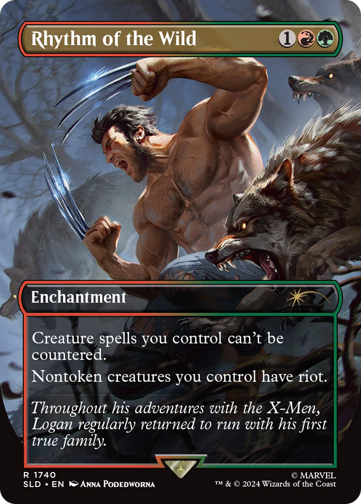 Rhythm of the Wild (Rainbow Foil) [Secret Lair Drop Series] | Game Master's Emporium (The New GME)