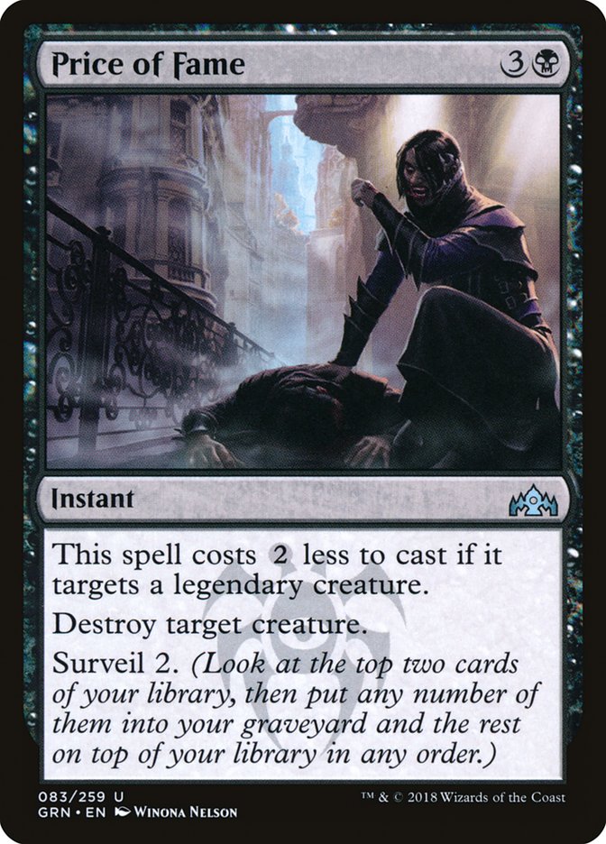 Price of Fame [Guilds of Ravnica] | Game Master's Emporium (The New GME)