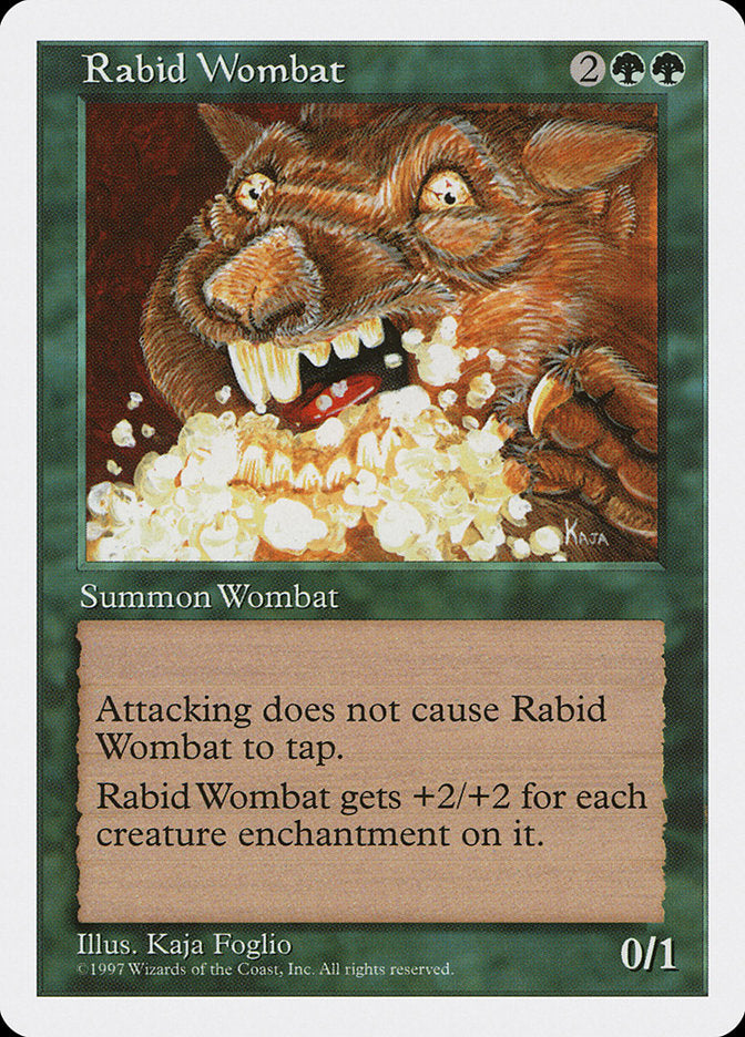 Rabid Wombat [Fifth Edition] | Game Master's Emporium (The New GME)