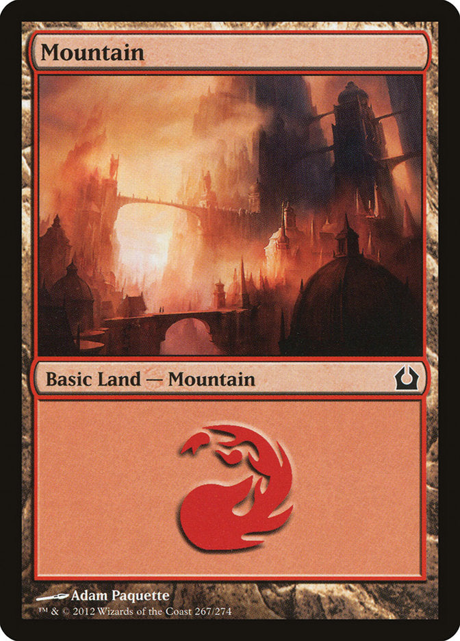 Mountain (267) [Return to Ravnica] | Game Master's Emporium (The New GME)