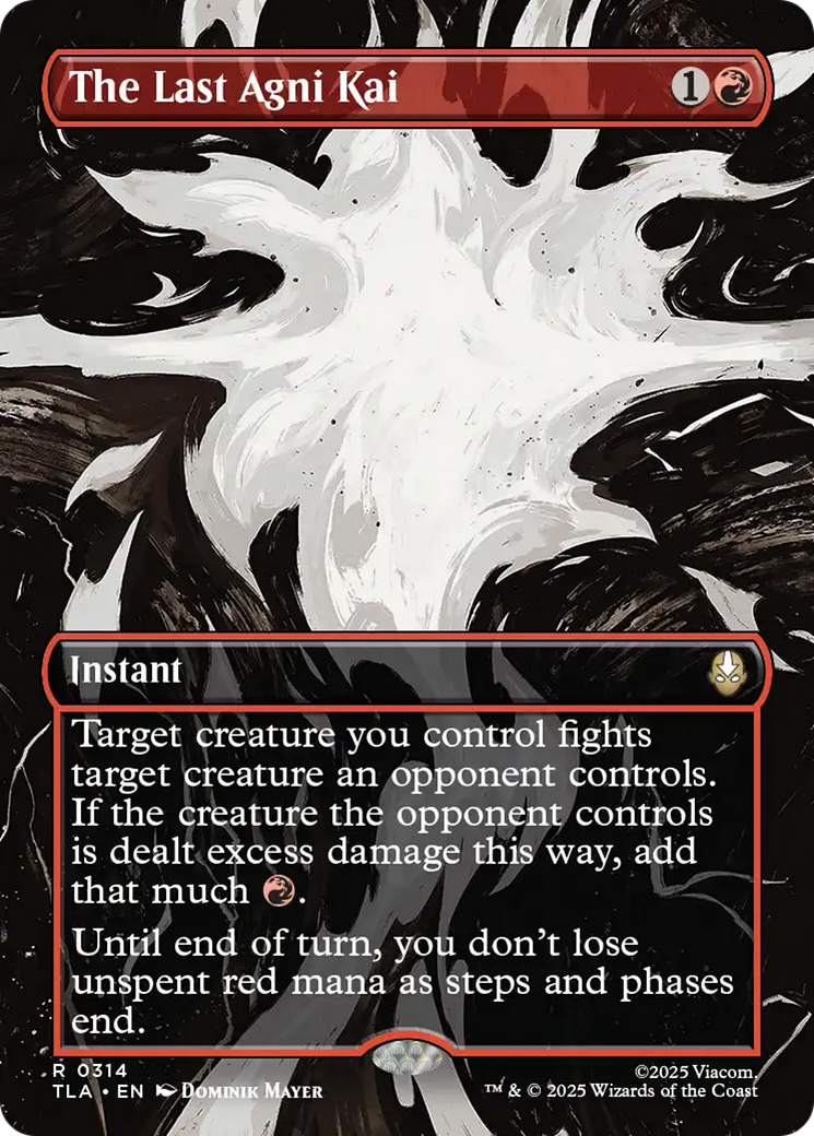 The Last Agni Kai (Borderless) [Avatar: The Last Airbender] | Game Master's Emporium (The New GME)