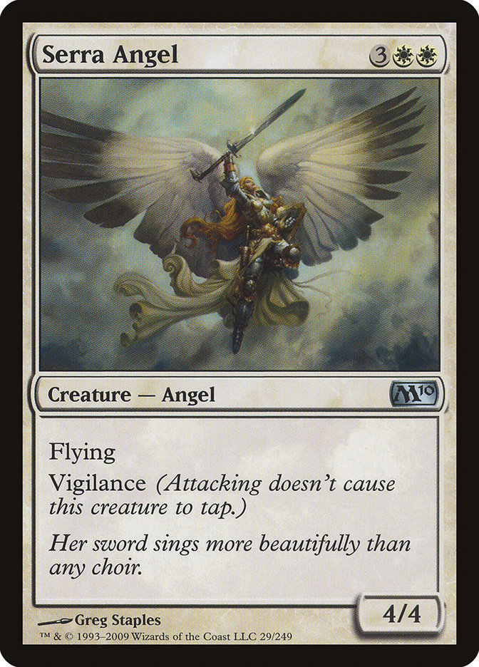 Serra Angel [Magic 2010] | Game Master's Emporium (The New GME)