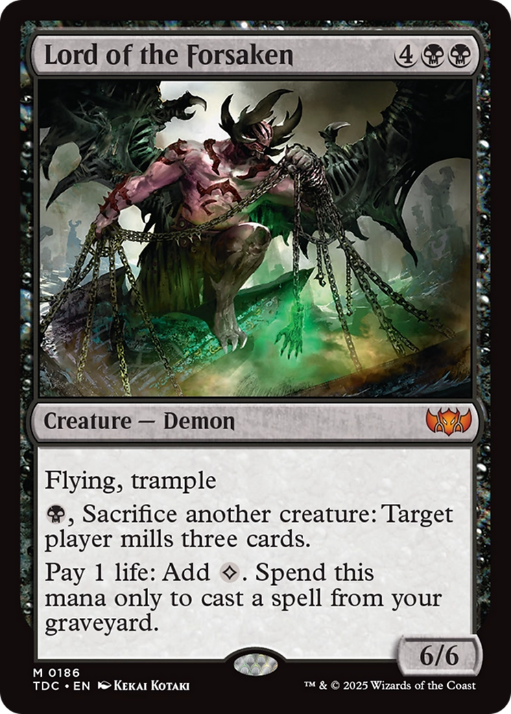 Lord of the Forsaken [Tarkir: Dragonstorm Commander] | Game Master's Emporium (The New GME)